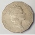 AUSTRALIA 1994 . FIFTY 50 CENTS COIN . VARIETY . WIDE DATE